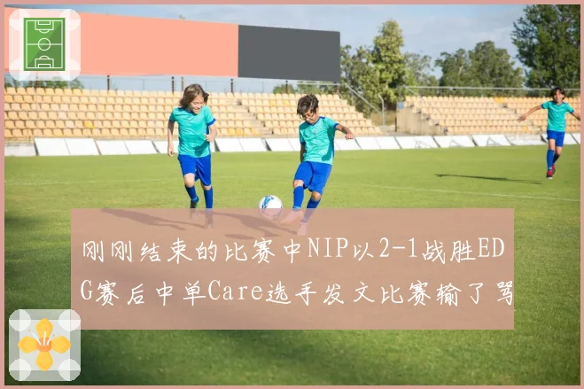 刚刚结束的比赛中NIP以2-1战胜EDG赛后中单Care选手发文比赛输了骂我 我不挑你理 但比赛赢了